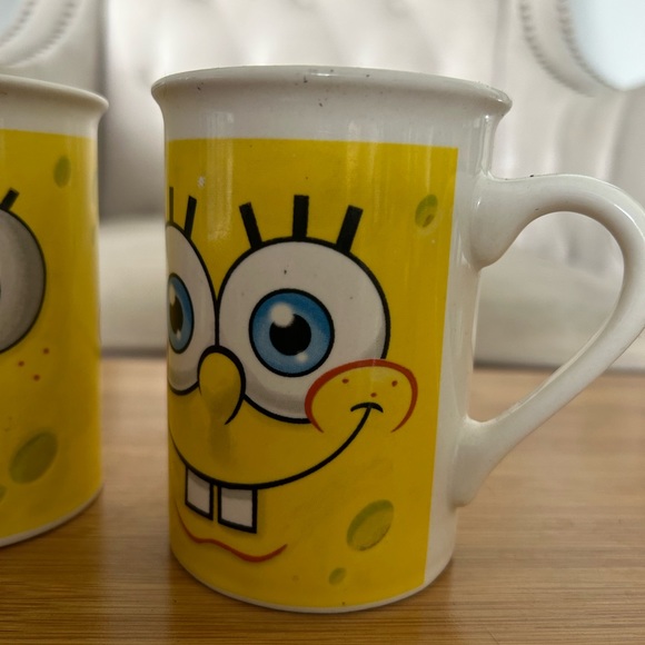 Vintage SpongeBob Coffee Cups - Picture 4 of 4